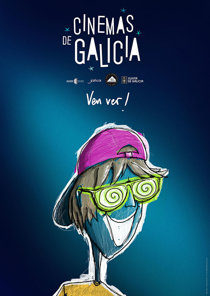 Cinemas de Galicia Ilustración